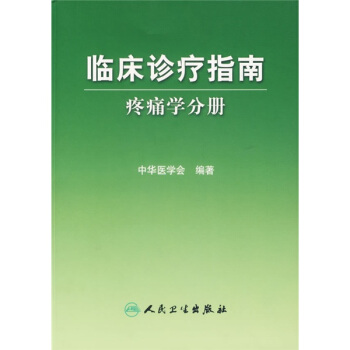 临床诊疗指南·疼痛学分册 pdf epub mobi 电子书 下载
