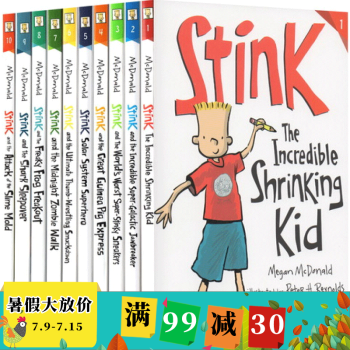 英文原版 Stink係列 全10冊 Judy Moody 小硃迪姐弟篇 橋梁章節小說 pdf epub mobi 電子書 下載