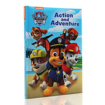 英文原版繪本pawpatrol汪汪隊立大功書actionandadventure