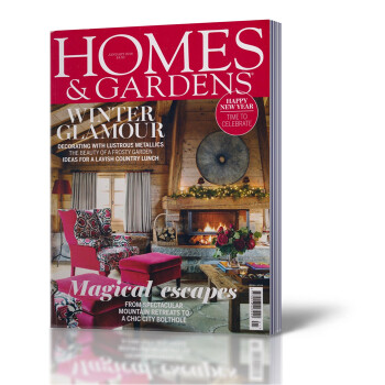 HOMES&GARDENS 家居设计杂志2018年1月 全英文家居装修装饰类杂志 下载 mobi epub pdf txt 电子书